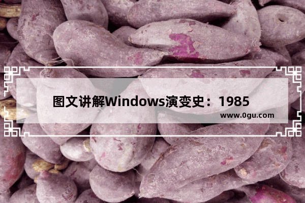 图文讲解Windows演变史：1985 2012