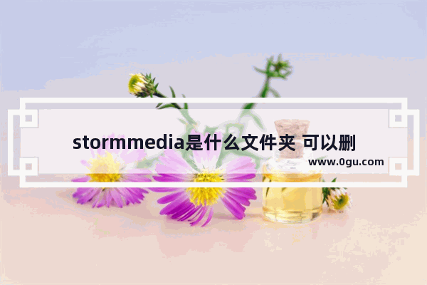 stormmedia是什么文件夹 可以删除吗(暴风影音缓存文件夹)