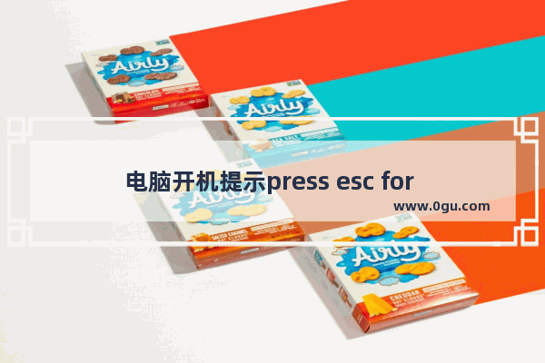 电脑开机提示press esc for recovery menu该怎么办?