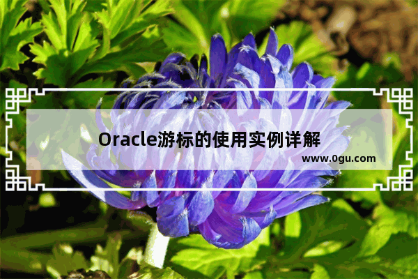 Oracle游标的使用实例详解