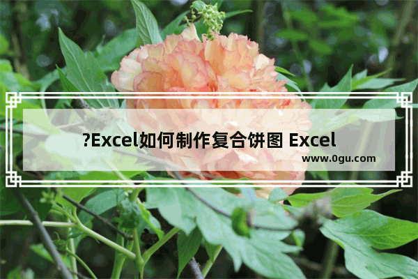 ?Excel如何制作复合饼图 Excel表格中制作大小子母饼图的方法教程