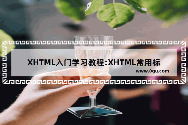 XHTML入门学习教程:XHTML常用标签