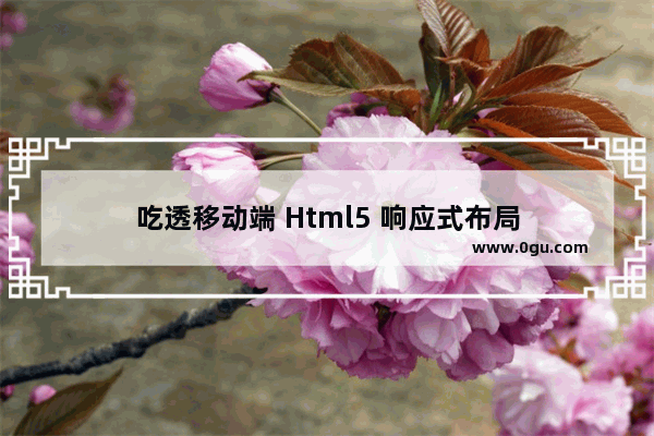 吃透移动端 Html5 响应式布局