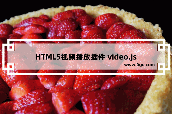 HTML5视频播放插件 video.js介绍