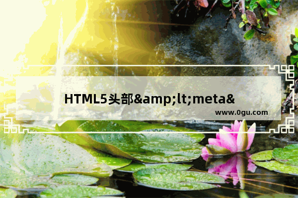 HTML5头部<meta>标签的一些常用信息小结