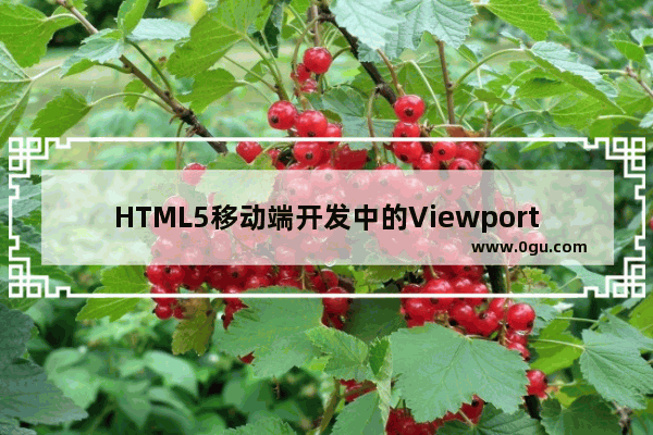 HTML5移动端开发中的Viewport标签及相关CSS用法解析