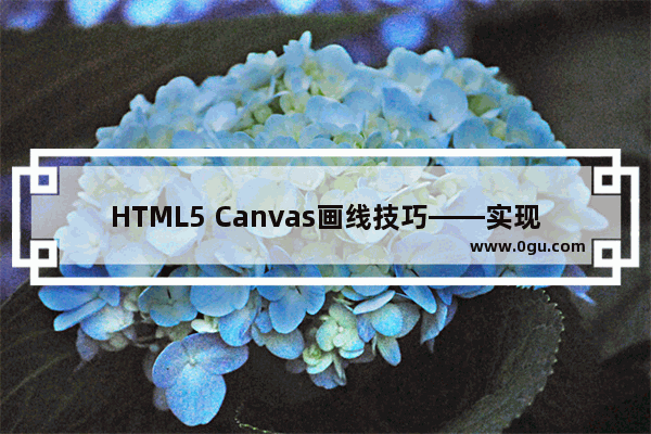 HTML5 Canvas画线技巧——实现绘制一个像素宽的细线