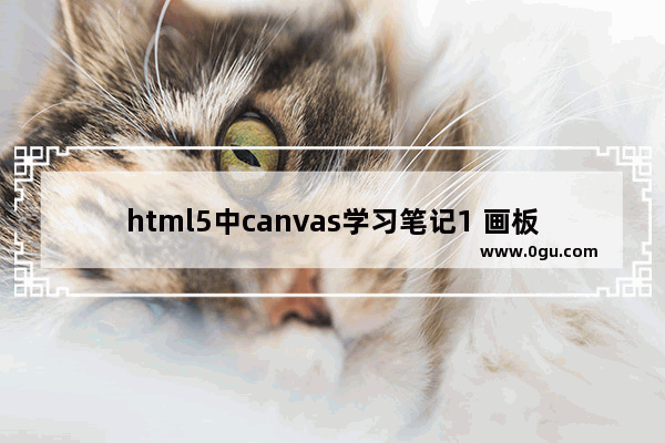 html5中canvas学习笔记1 画板的尺寸与实际显示尺寸