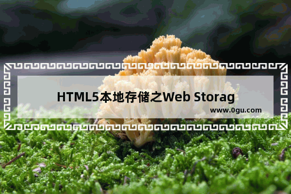 HTML5本地存储之Web Storage应用介绍