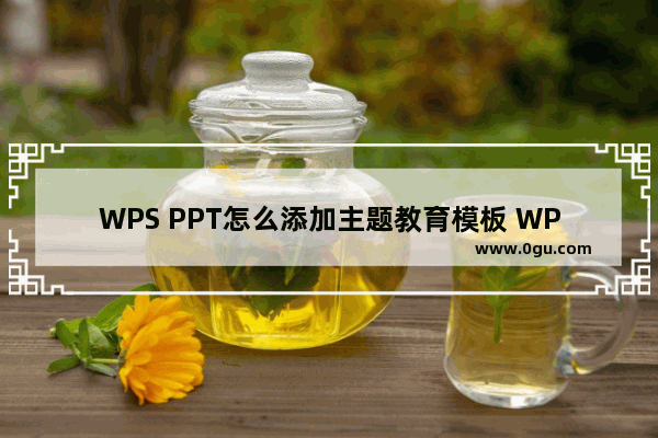 WPS PPT怎么添加主题教育模板 WPS PPT添加主题教育模板的方法