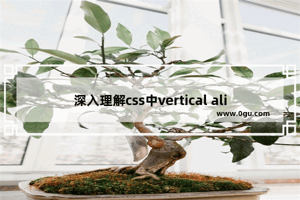 深入理解css中vertical align属性