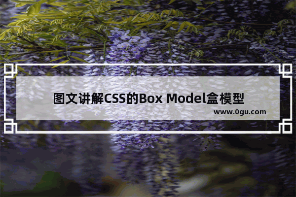 图文讲解CSS的Box Model盒模型中的边距