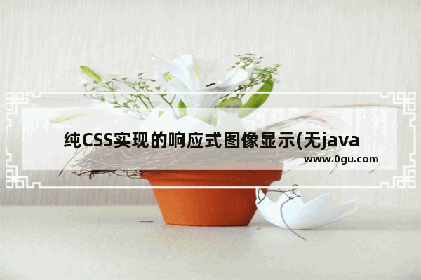 纯CSS实现的响应式图像显示(无javaScript)