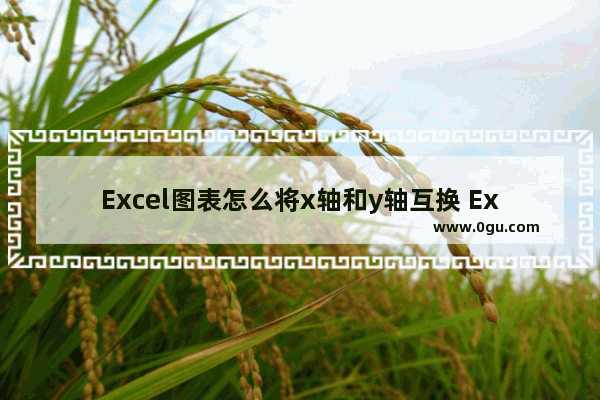 Excel图表怎么将x轴和y轴互换 Excel图表x轴和y轴互换的方法