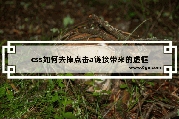 css如何去掉点击a链接带来的虚框