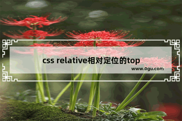 css relative相对定位的top值在不同浏览器中使用js获取的差异