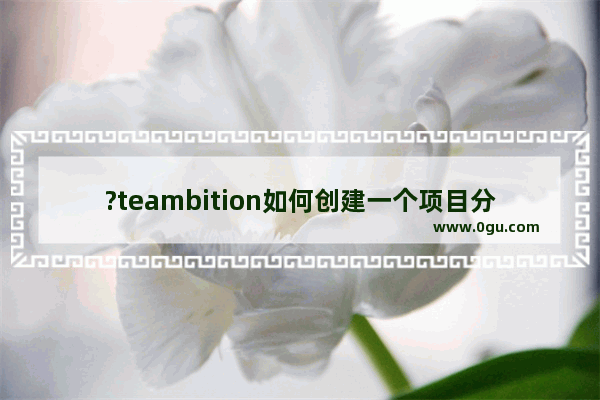 ?teambition如何创建一个项目分组 ?teambition创建一个项目分组的方法