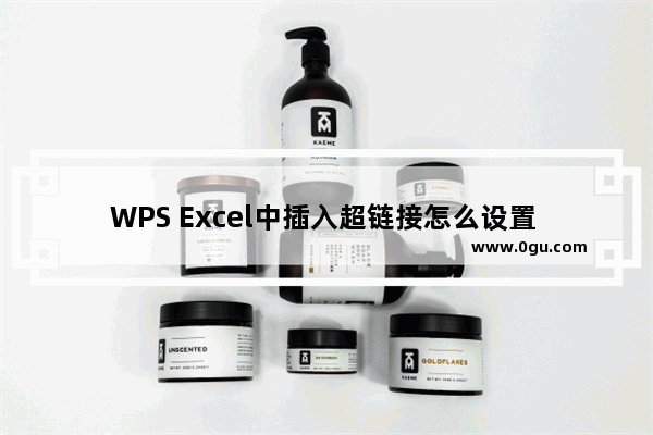 WPS Excel中插入超链接怎么设置 WPS Excel设置插入超链接的方法