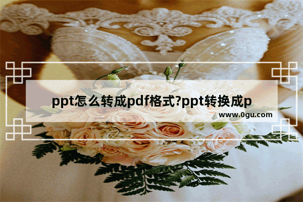 ppt怎么转成pdf格式?ppt转换成pdf格式文件