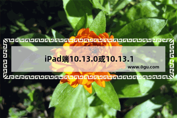 iPad端10.13.0或10.13.1版本PDF标注颜色很少怎么办