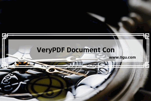 VeryPDF Document Converter将Excel转换成PDF的方法