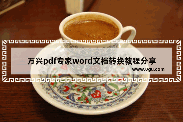 万兴pdf专家word文档转换教程分享