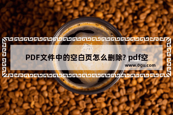 PDF文件中的空白页怎么删除? pdf空白页去掉的办法