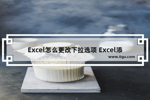 Excel怎么更改下拉选项 Excel添加下拉选项内容的方法