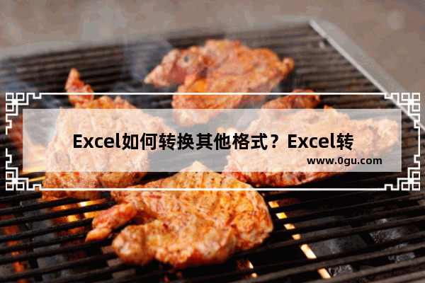 Excel如何转换其他格式？Excel转换成PDF格式教程