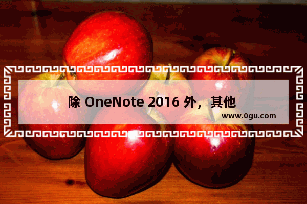 除 OneNote 2016 外，其他 OneNote 端 (Android, IPhone, IPad, Mac, Win10) 都不能打开本地笔记本