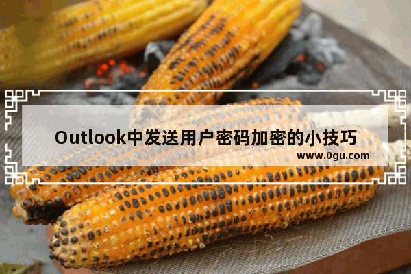 Outlook中发送用户密码加密的小技巧