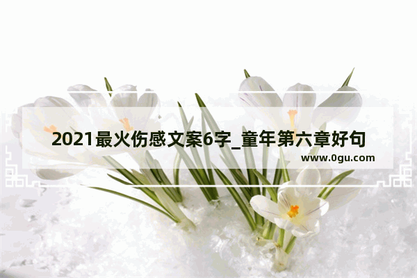 2021最火伤感文案6字_童年第六章好句赏析