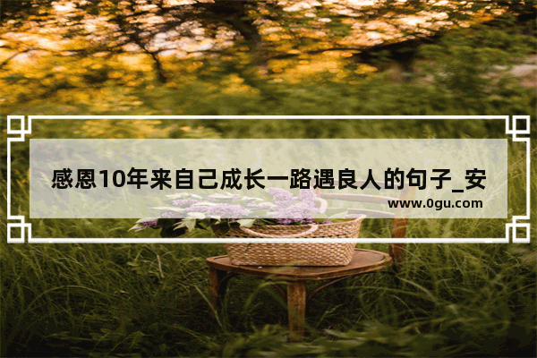 感恩10年来自己成长一路遇良人的句子_安慰情感受挫的朋友的暖心句子