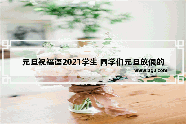 元旦祝福语2021学生 同学们元旦放假的祝福句子