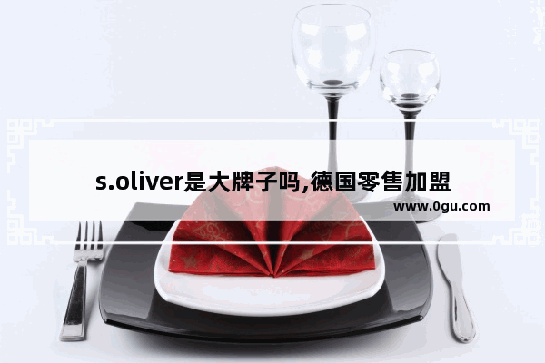 s.oliver是大牌子吗,德国零售加盟店排行榜