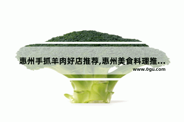 惠州手抓羊肉好店推荐,惠州美食料理推荐加盟店