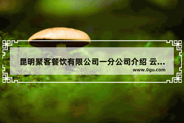 昆明聚客餐饮有限公司一分公司介绍 云南聚客餐饮小吃加盟店