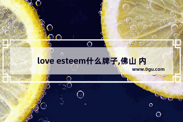 love esteem什么牌子,佛山 内衣品牌加盟