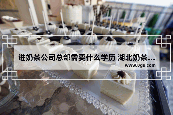 进奶茶公司总部需要什么学历 湖北奶茶加盟注意什么细节