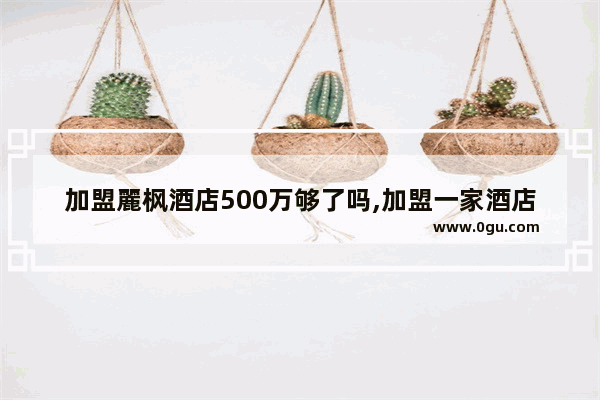 加盟麗枫酒店500万够了吗,加盟一家酒店得多少钱