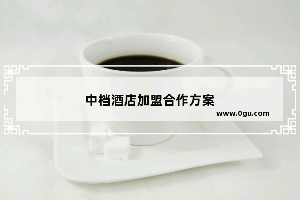 中档酒店加盟合作方案