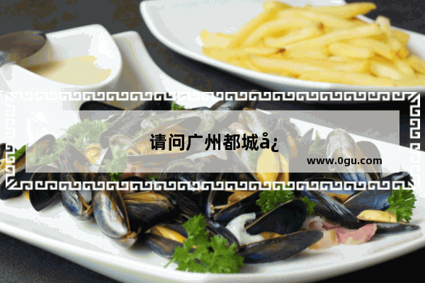 请问广州都城快餐多少钱一月