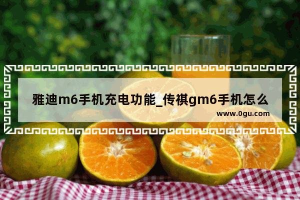 雅迪m6手机充电功能_传祺gm6手机怎么控制