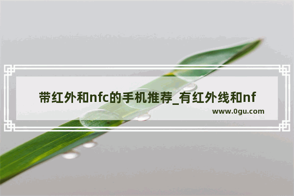 带红外和nfc的手机推荐_有红外线和nfc的性价比手机