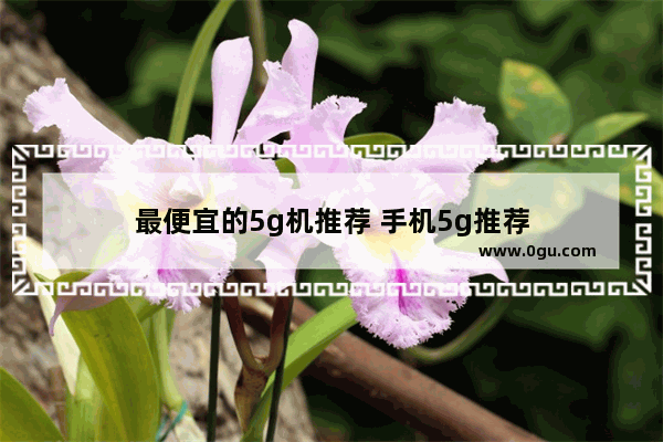 最便宜的5g机推荐 手机5g推荐