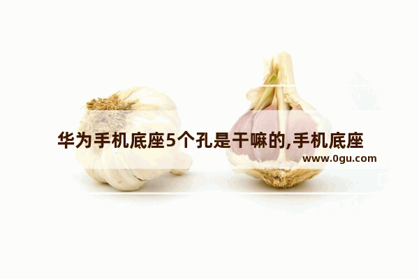 华为手机底座5个孔是干嘛的,手机底座