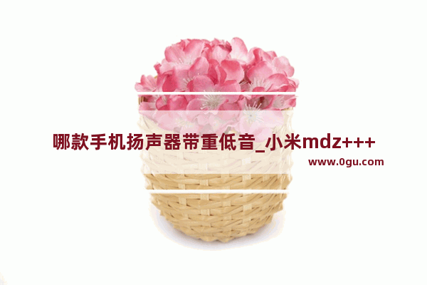 哪款手机扬声器带重低音_小米mdz++++低音炮能连手机吗