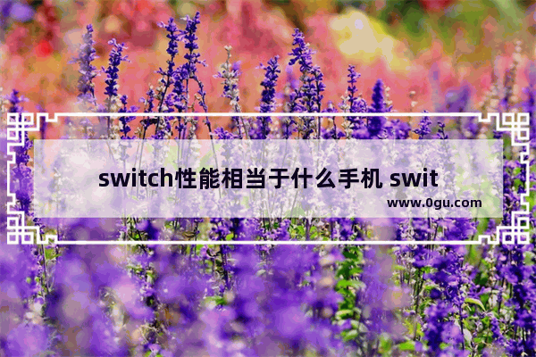 switch性能相当于什么手机 switch手机