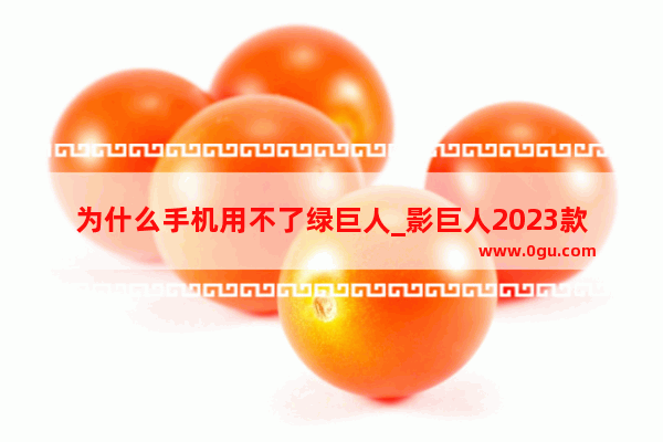 为什么手机用不了绿巨人_影巨人2023款蓝牙耳机怎么连接手机