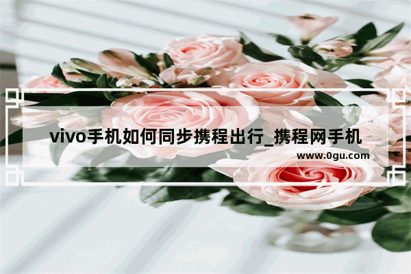 vivo手机如何同步携程出行_携程网手机号登陆安全吗